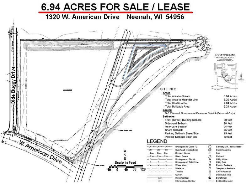 More Photos Of 1320 W American Dr, Neenah Land For Sale