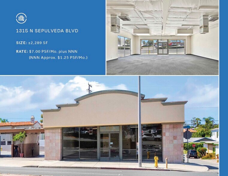 More Photos Of 1315 N Sepulveda Blvd, Manhattan Beach Freestanding For Lease
