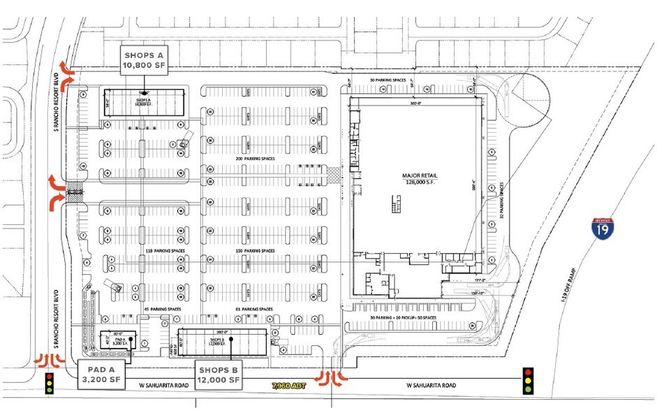 More Photos Of NWC I-19 & Sahuarita Rd, Sahuarita General Retail For Lease