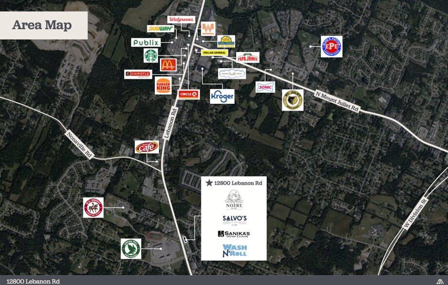 More Photos Of 12800 Lebanon Road, Mount Juliet Storefront Retail Office For Lease