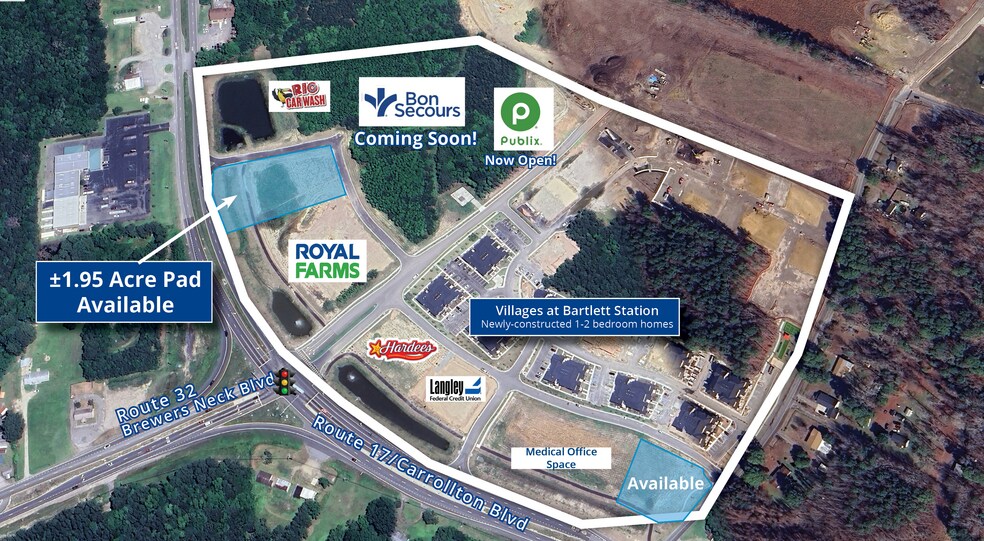 Primary Photo Of Route 17 & Brewers Neck Blvd, Carrollton Land For Lease