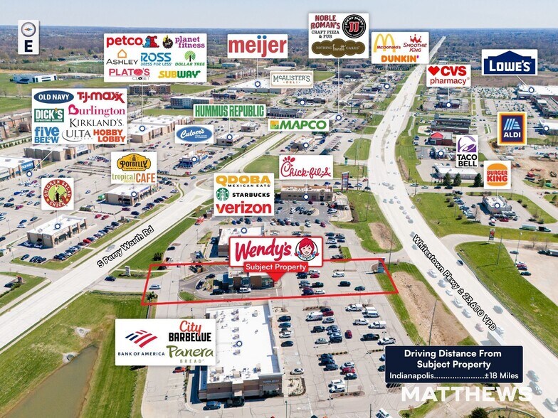 More Photos Of 6120 Whitestown Pky, Whitestown Fast Food For Sale