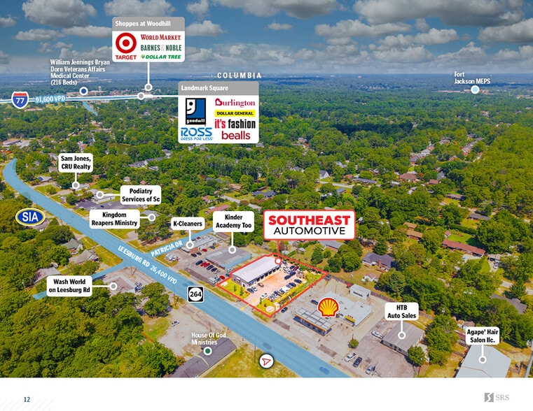 More Photos Of 1613 Leesburg Rd, Columbia General Retail For Sale