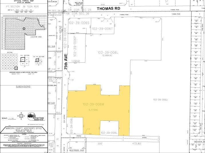 More Photos Of 7333 W Thomas Rd, Phoenix Storefront For Lease