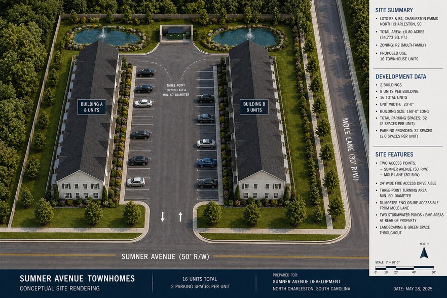 More Photos Of 1628-1634 Sumner Ave, North Charleston Land For Sale