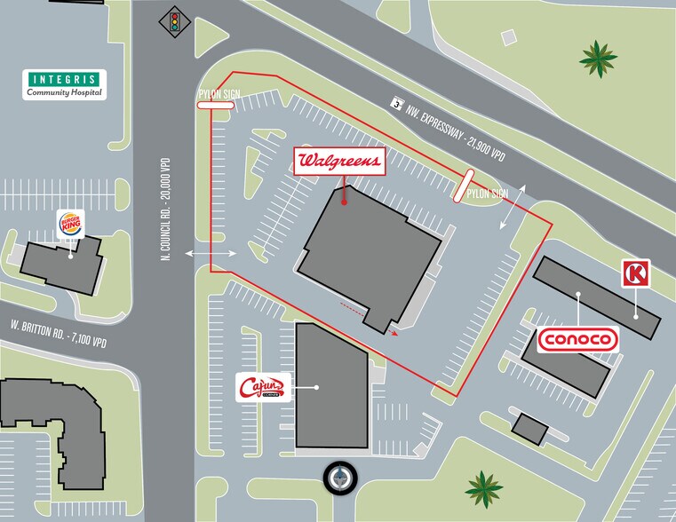 More Photos Of 7930 NW Expressway St, Oklahoma City Drugstore For Sale