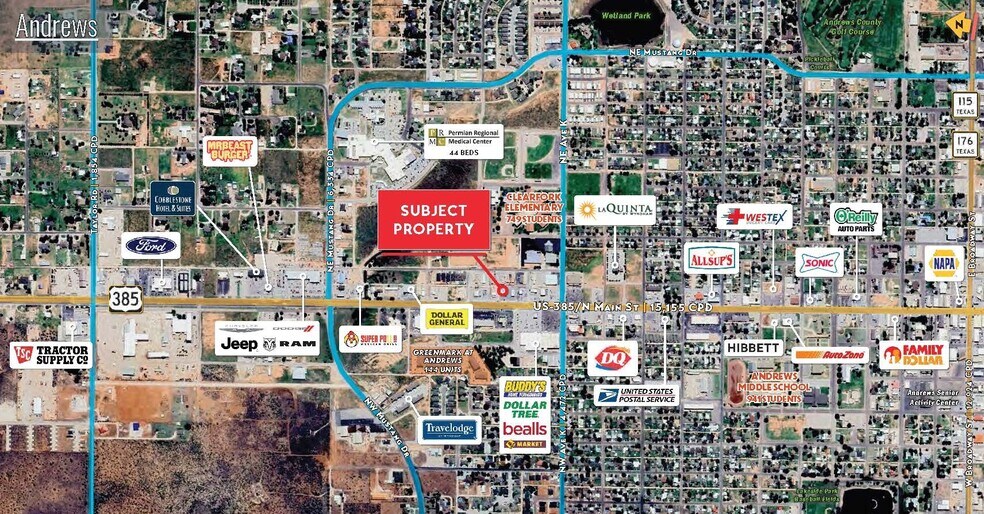 More Photos Of 1308 N Main St, Andrews Storefront For Sale