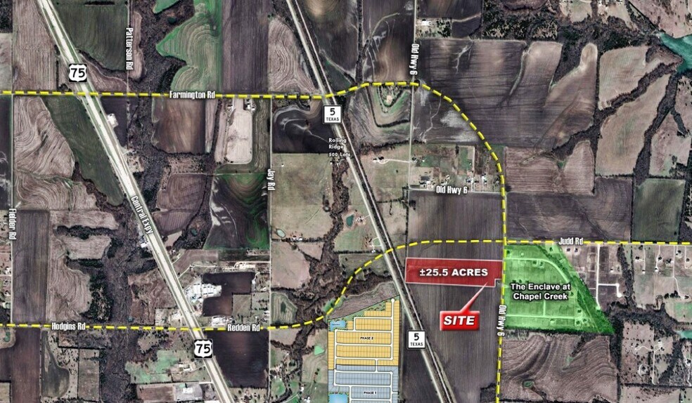 Primary Photo Of Old Highway 6, Van Alstyne Land For Sale
