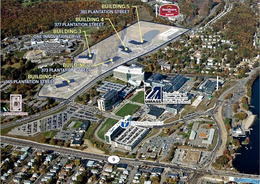 More Photos Of 1 Innovation Dr, Worcester Medical For Lease