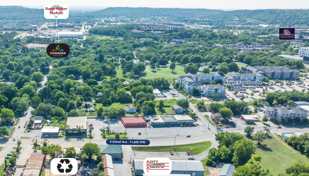 More Photos Of 1153 S School Ave, Fayetteville Convenience Store For Lease