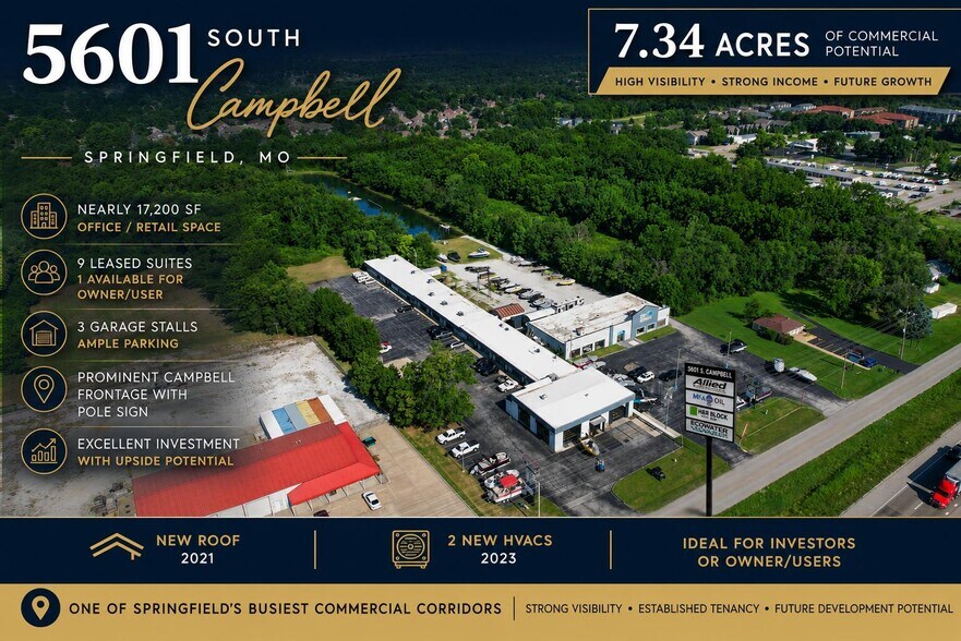 Primary Photo Of 5601 S Campbell Ave, Springfield General Retail For Sale