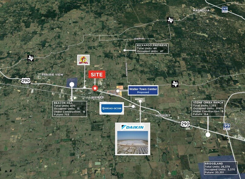 More Photos Of NEC US 290 at Field Store Road, Waller Land For Sale