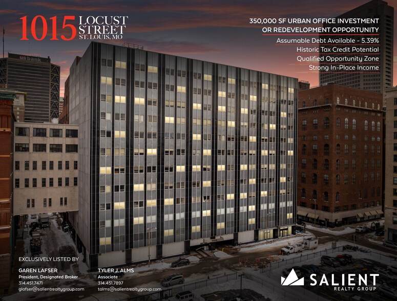 Primary Photo Of 1015-1023 Locust St, Saint Louis Office For Sale