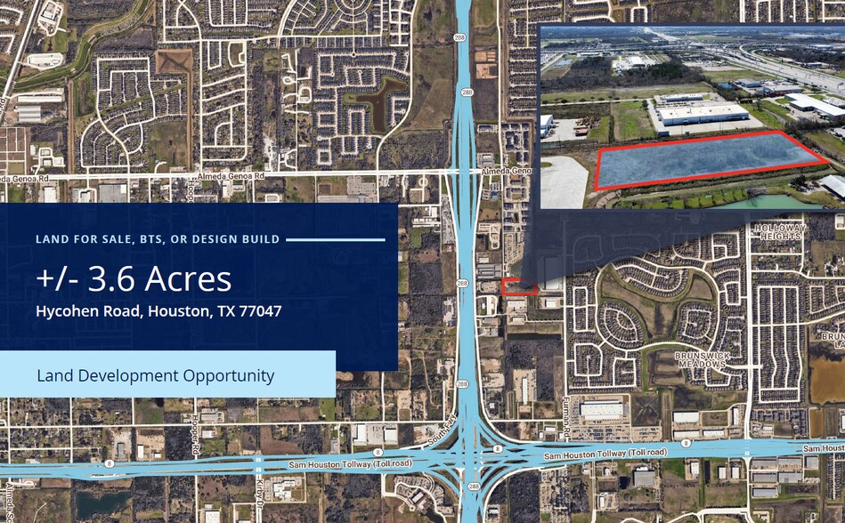 Primary Photo Of 0 Hycohen Rd, Houston Land For Lease