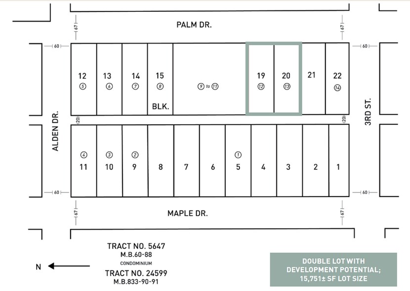More Photos Of 335-337 N Palm Dr, Beverly Hills Land For Sale