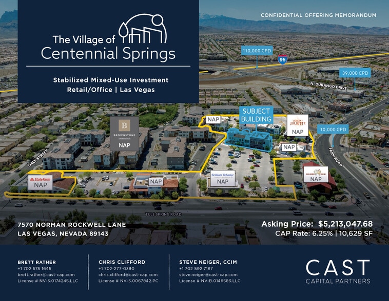 More Photos Of 7570 Norman Rockwell Ln, Las Vegas General Retail For Sale