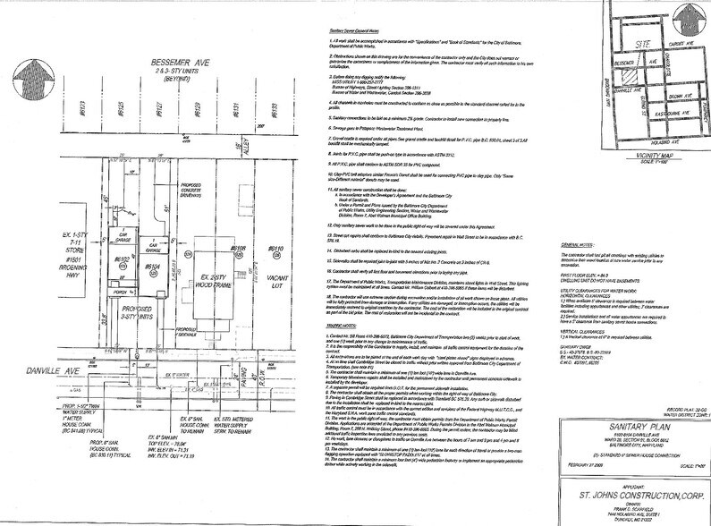More Photos Of 6110-6116 Danville Ave, Baltimore Land For Sale