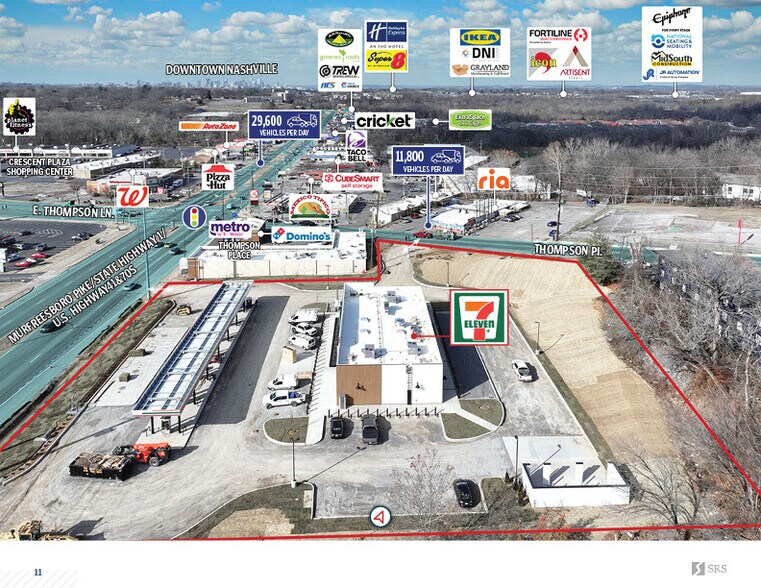 More Photos Of 1108 Murfreesboro Pike, Nashville Service Station For Sale