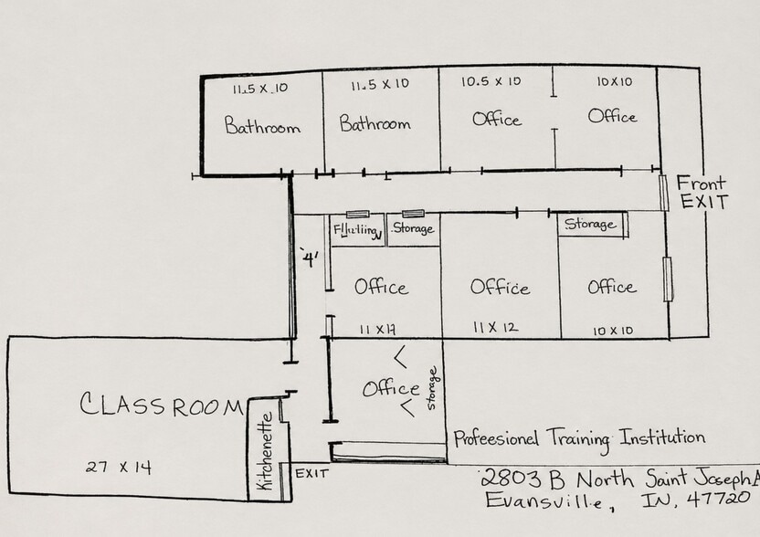 More Photos Of 2803 N St Joseph Ave, Evansville Office For Lease