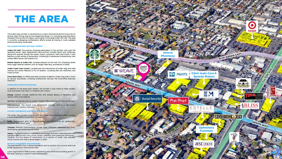 More Photos Of 2401 Arden Way, Sacramento Freestanding For Lease