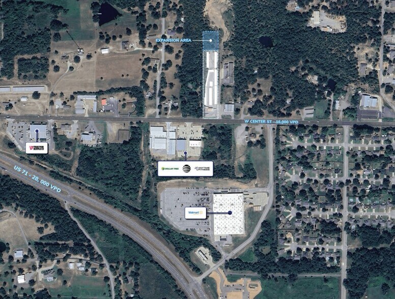 More Photos Of 2408 W Center St, Greenwood Self Storage For Sale