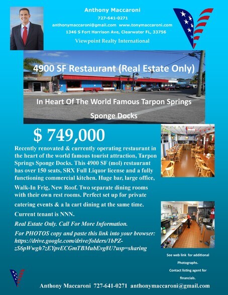 More Photos Of 530 Athens St, Tarpon Springs General Retail For Sale