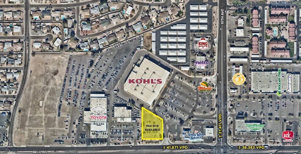 Primary Photo Of Bell Rd, Phoenix Land For Lease