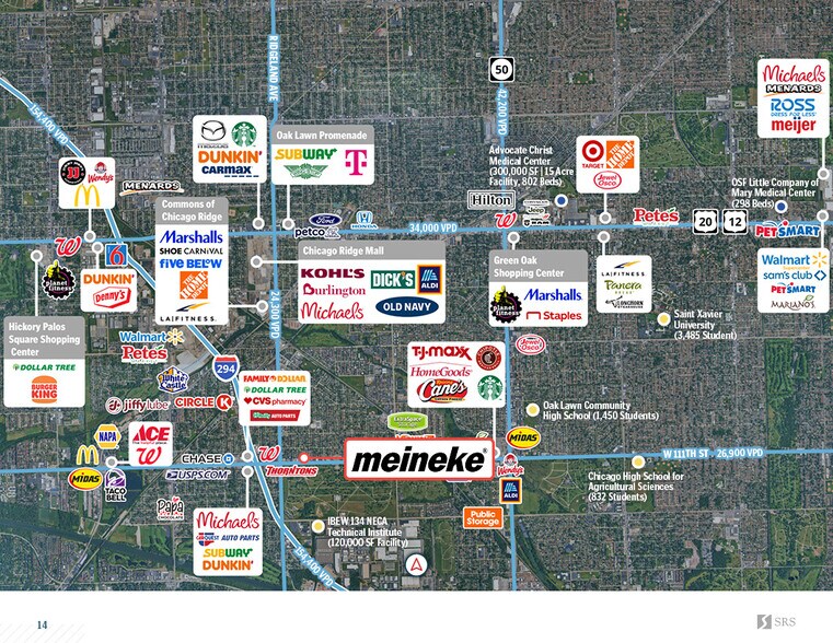 More Photos Of 6112 & 6154 W 111th St, Chicago Ridge Auto Repair For Sale