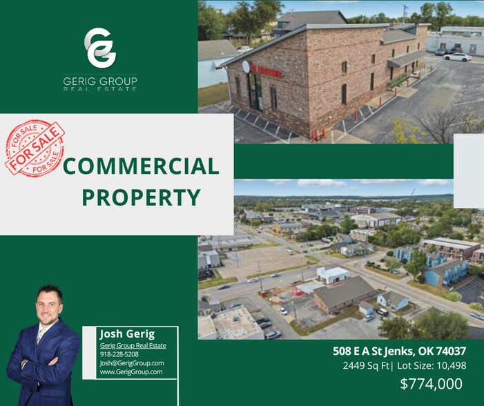 More Photos Of 508 E A St, Jenks Freestanding For Sale