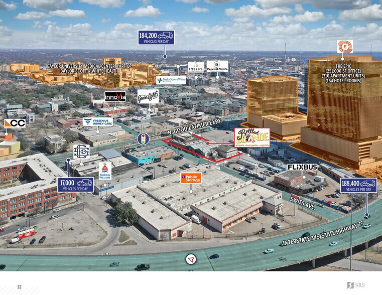 More Photos Of 505 N Good Latimer Expy, Dallas Freestanding For Sale