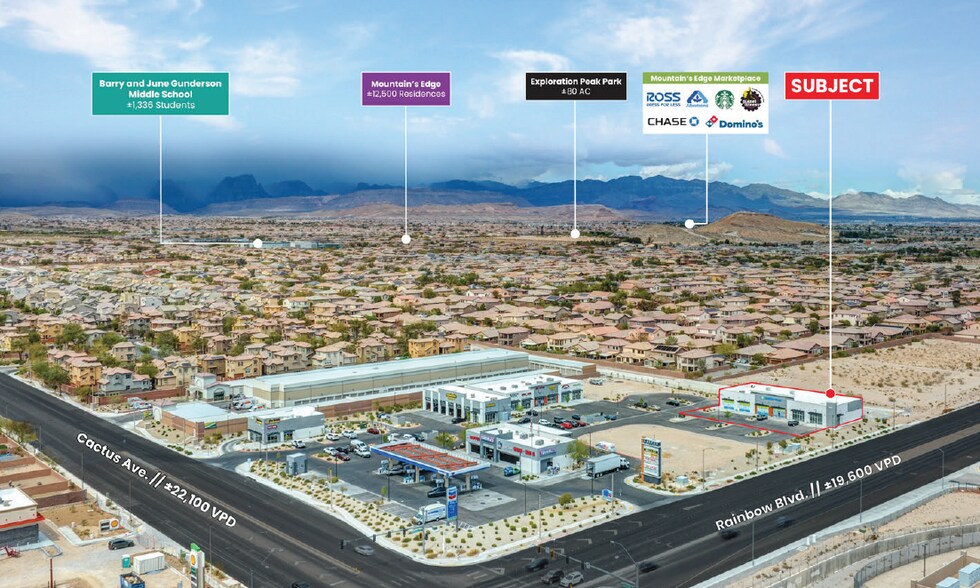 More Photos Of 10415 S Rainbow Blvd, Las Vegas Storefront For Sale