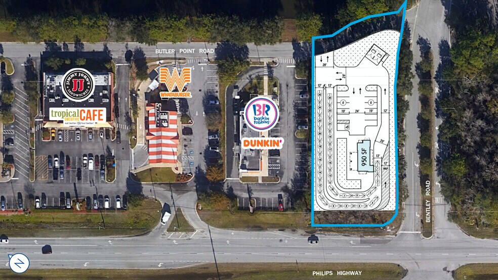 More Photos Of US 1 @ Phillips Highway, Jacksonville Land For Lease