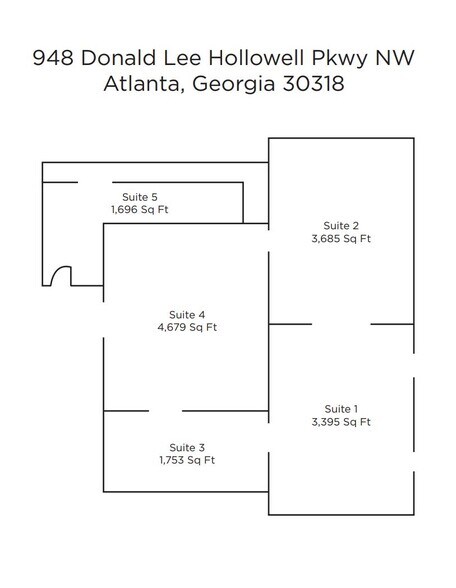 More Photos Of 948 Donald Lee Hollowell Pky, Atlanta Warehouse For Sale