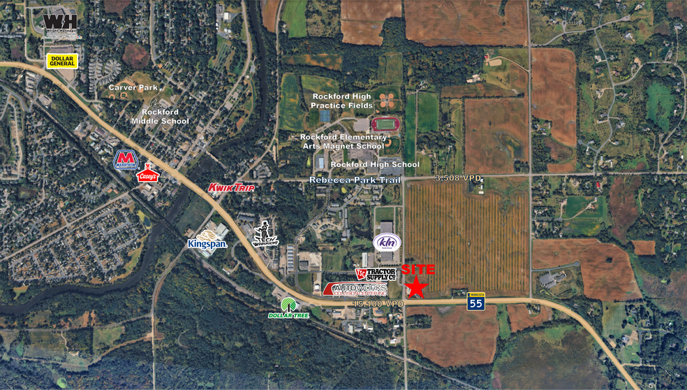 More Photos Of 7500 Highway 55, Greenfield Freestanding For Lease