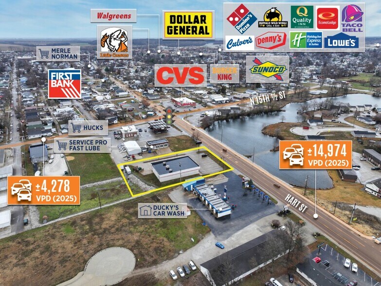 More Photos Of 1575 Hart St, Vincennes Freestanding For Sale