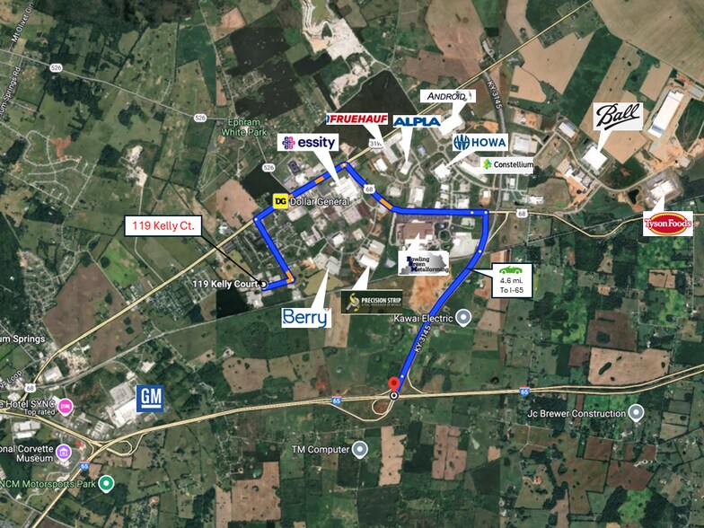 More Photos Of 119 Kelly Ct, Bowling Green Warehouse For Sale