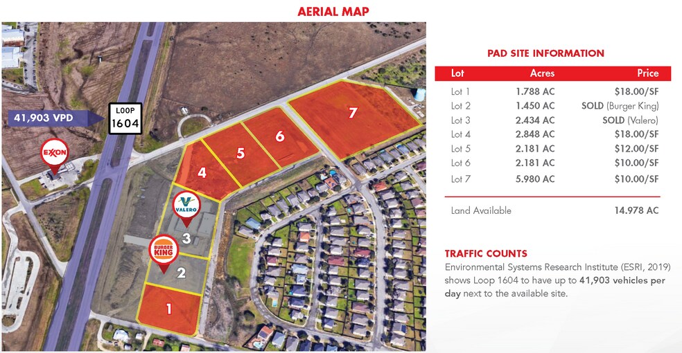 More Photos Of 1604 E Loop & Lower Seguin Rd, Converse Land For Lease