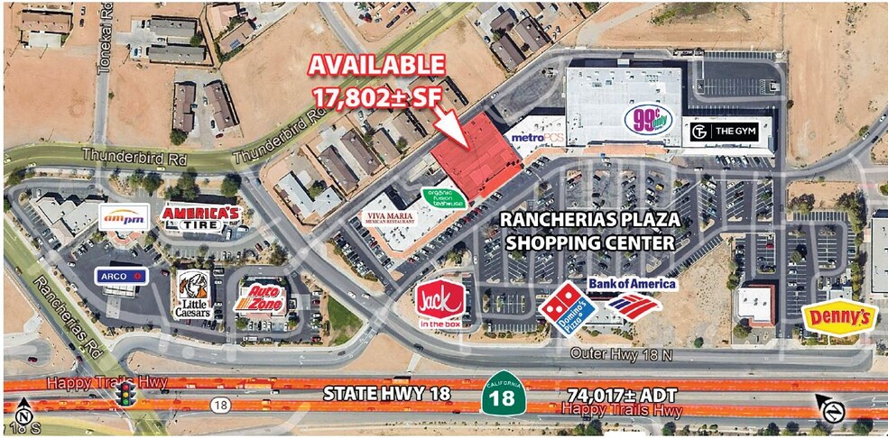 Primary Photo Of 20180 Outer Hwy 18, Apple Valley Drugstore For Sale