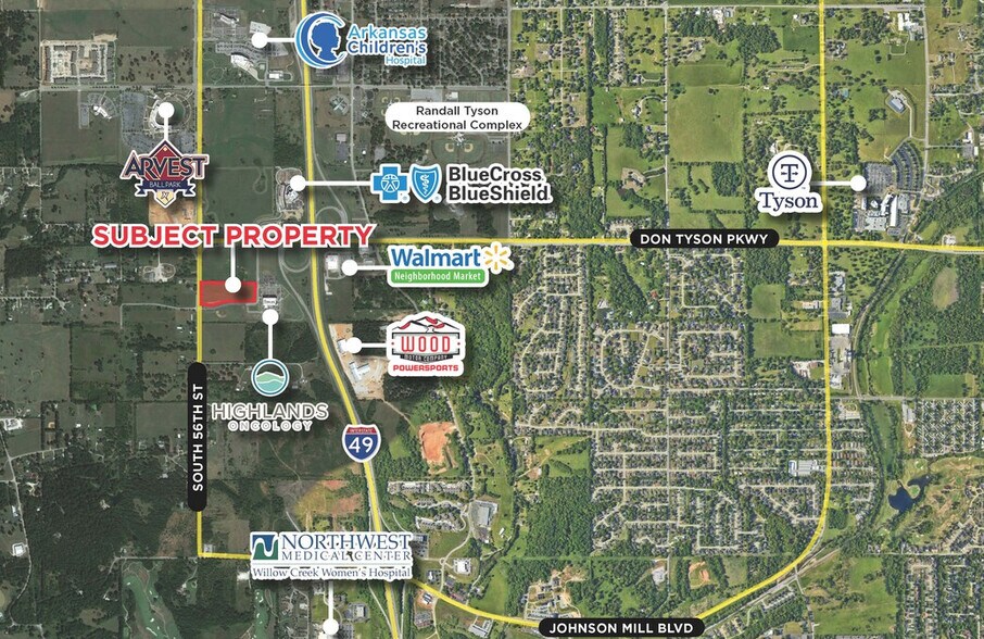 More Photos Of S 56th St @ Parkway Circle, Springdale Land For Sale