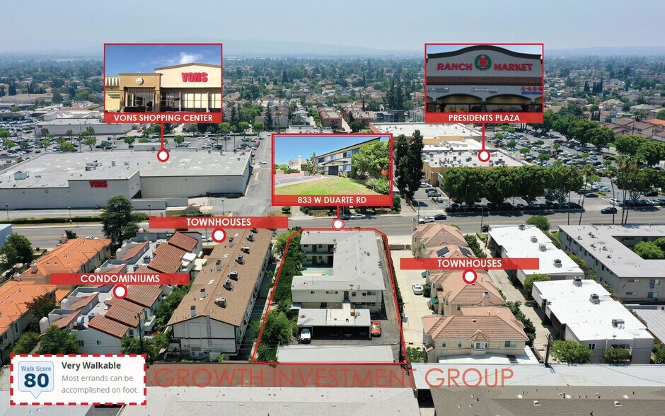 More Photos Of 833 W Duarte Rd, Arcadia Apartments For Sale