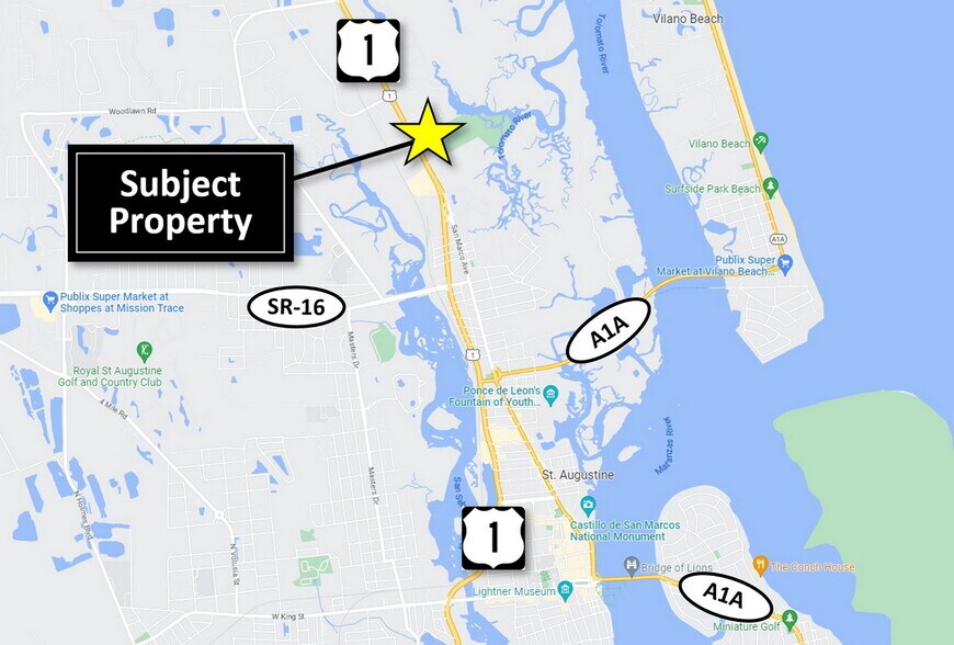 More Photos Of 3760 N Ponce De Leon Blvd, Saint Augustine Freestanding For Sale