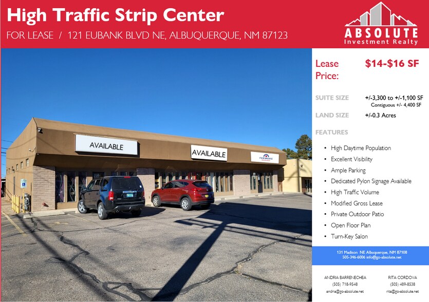 More Photos Of 121 Eubank Blvd NE, Albuquerque Storefront Retail Office For Sale
