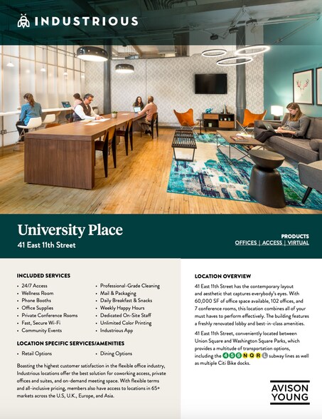 More Photos Of 41 E 11th St, New York Coworking Space