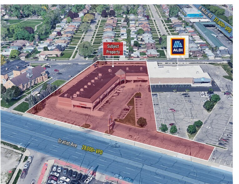 More Photos Of 15405-15415 Gratiot Ave, Detroit Freestanding For Sale