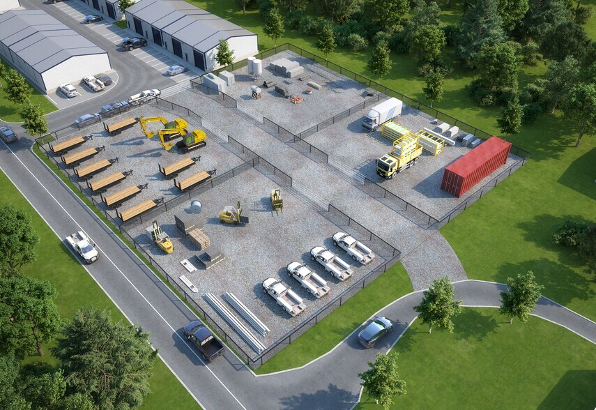 More Photos Of 8618 Ike Byrom Rd, Aubrey Industrial For Lease