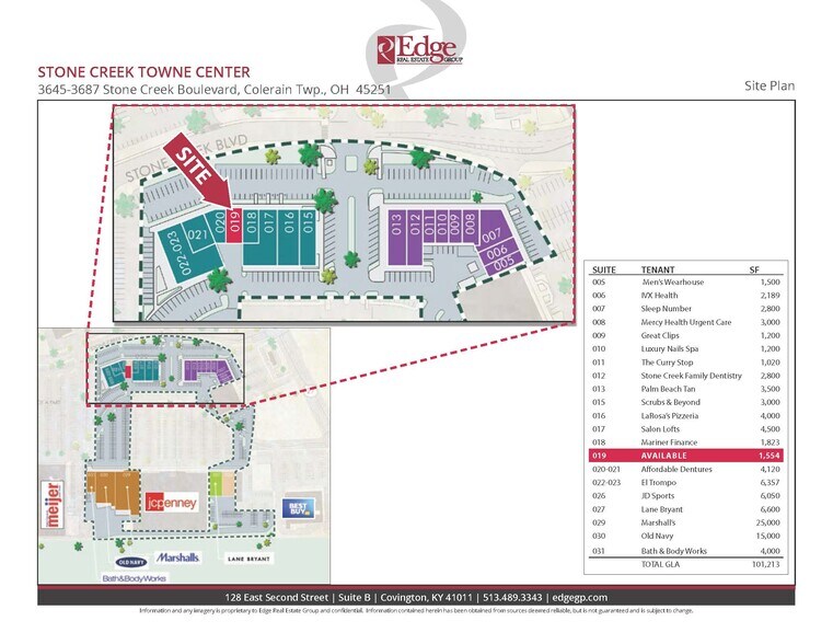 More Photos Of 3687 Stone Creek Blvd, Cincinnati Storefront For Lease