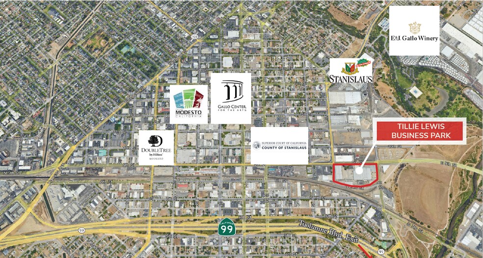 More Photos Of 301 9th St, Modesto Manufacturing For Lease