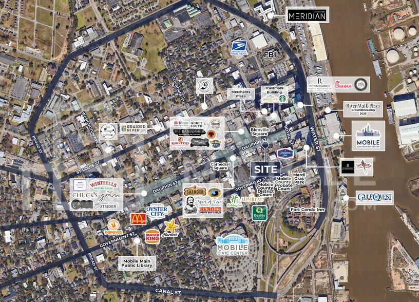 More Photos Of 165 Dauphin St, Mobile General Retail For Sale