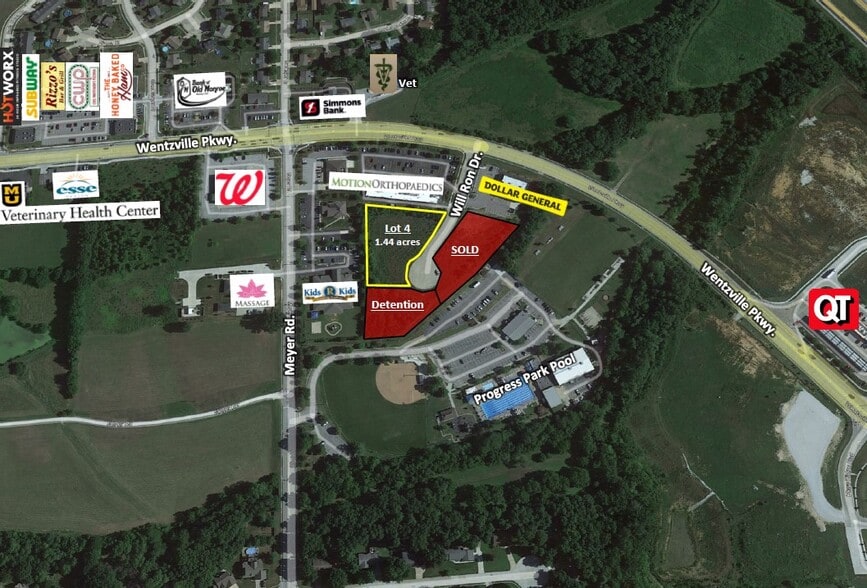 More Photos Of Will Ron Drive & Wentzville Parkway Lot 4, Wentzville Land For Sale