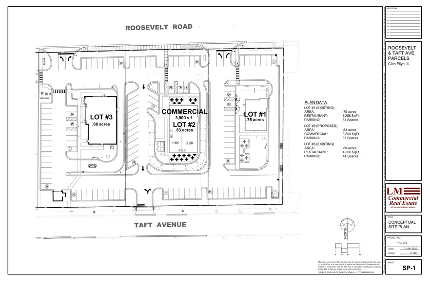 Primary Photo Of 405 Roosevelt, Glen Ellyn Land For Lease